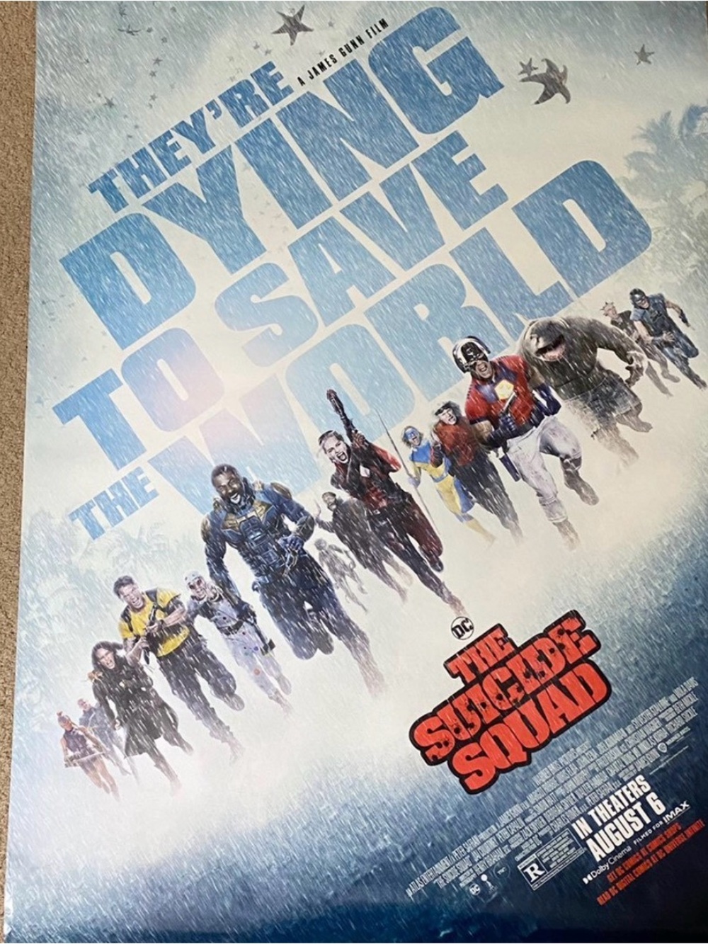The Suicide Squad (2021) Theatrical, Double Sided, Movie Poster